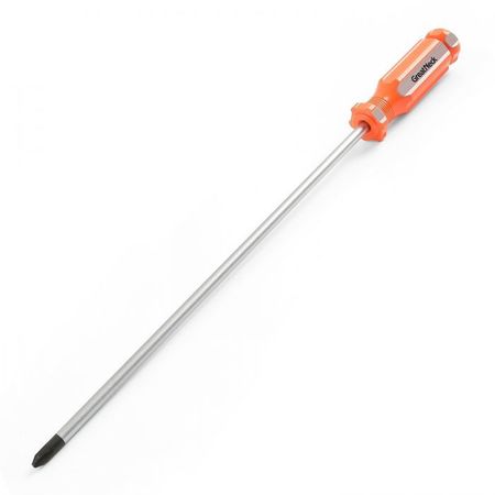 GREAT NECK #2 x 10 Inch Phillips Round Shank Screwdriver 73125